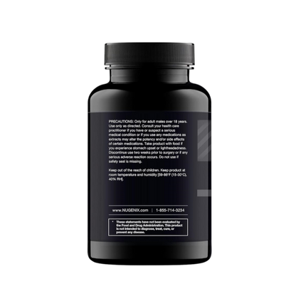 Nugenix Total-T, Free and Total Testosterone Booster Supplement for Men, 90 Count