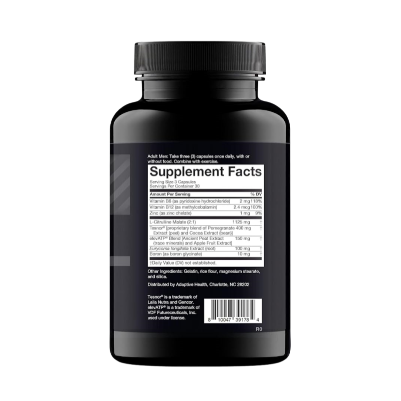 Nugenix Total-T, Free and Total Testosterone Booster Supplement for Men, 90 Count