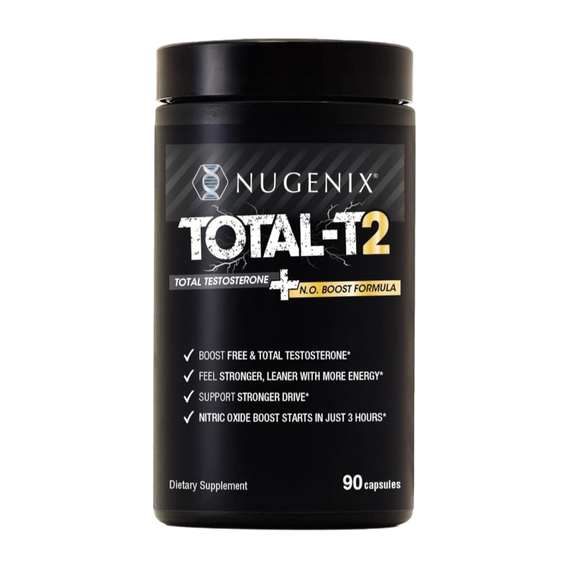 Nugenix Total-T2 - Testosterone Booster and Nitric Oxide Booster for Men