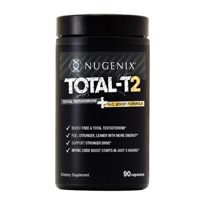 Nugenix Total-T2 - Testosterone Booster and Nitric Oxide Booster for Men