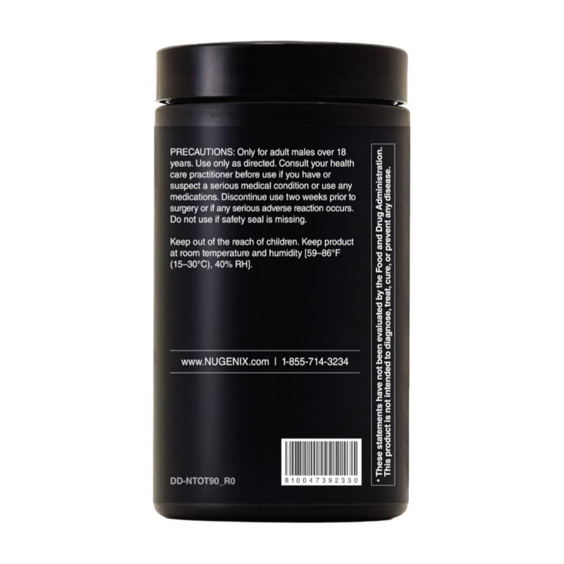Nugenix Total-T2 - Testosterone Booster and Nitric Oxide Booster for Men