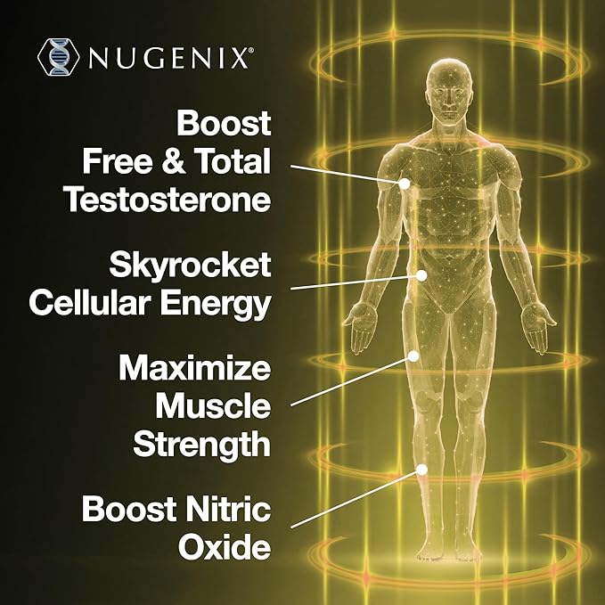 Nugenix Total-T2 - Testosterone Booster and Nitric Oxide Booster for Men