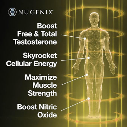 Nugenix Total-T2 - Testosterone Booster and Nitric Oxide Booster for Men
